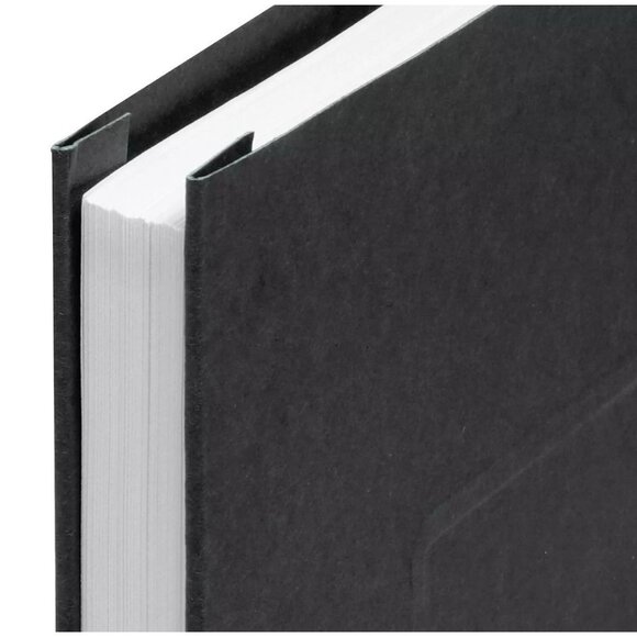 Oxford Paper Report Cover Large 2 Prong Fastener Letter 3" Capacity Black 25/Box - Picture 5 of 5